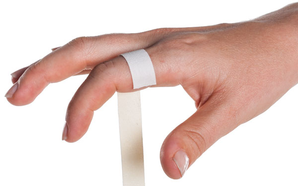Finger Taping to Prevent Extension | Step 1 | Physicl Sports First Aid