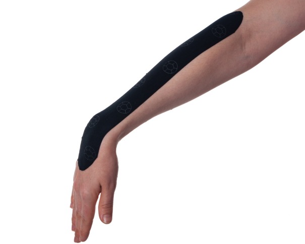 Tennis Elbow Kinesiology Taping Step 2 | Physical Sports First Aid